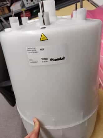 Stoomcilinder / stoomvat