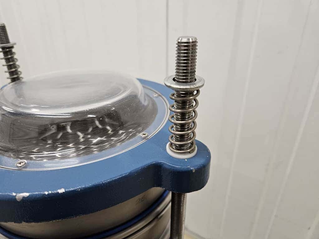 Retsch Vibrotronic VE 1 zeefmachine (+ 8 zeven) (1)