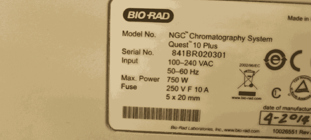 NGC Chromatography System Quest 10 Plus (1)