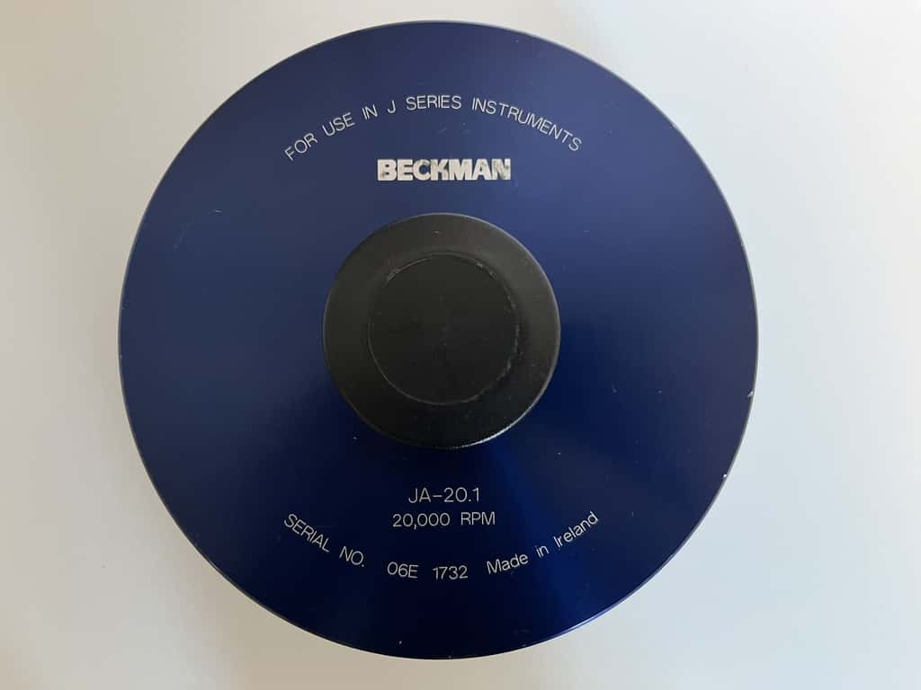 Beckman Coulter JA-20.1 fixed angle centrifuge rotor (1)