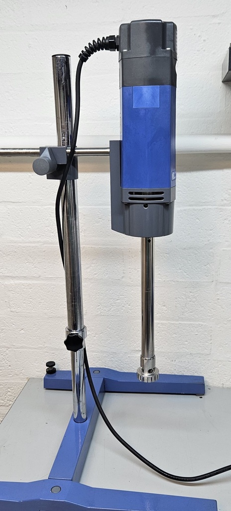 IKA T50 Ultra turrax met S50N-G45F dispergeer element en telescopisch H-Statief (4)