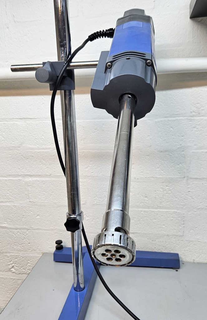 IKA T50 Ultra turrax met S50N-G45F dispergeer element en telescopisch H-Statief (5)