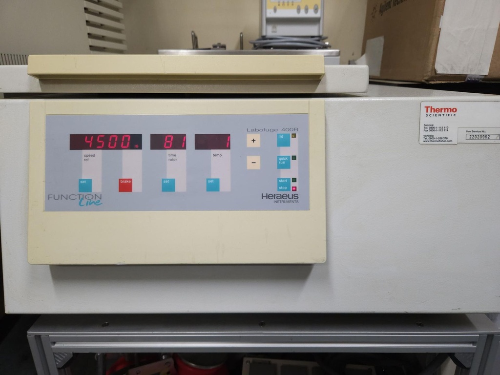 Heraeus Labofuse 400R koelcentrifuge met swing out rotor (3)