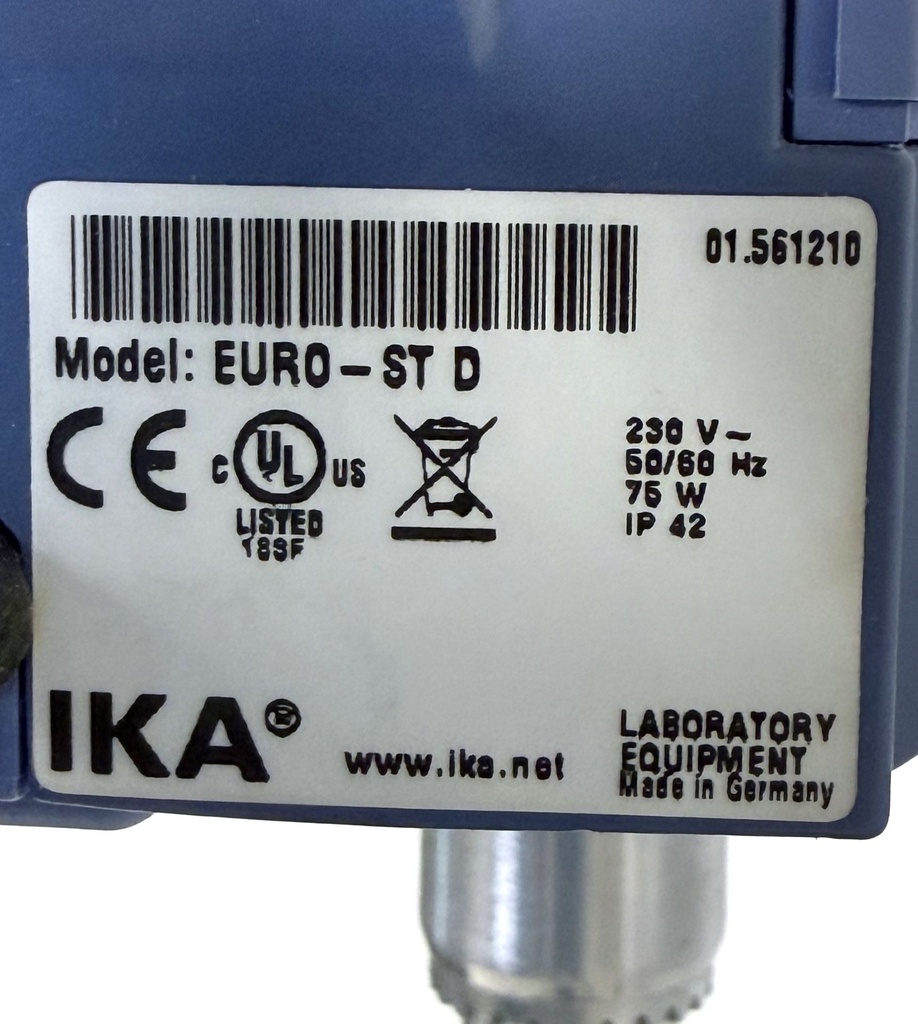 IKA EURO ST-D met 2 paddles en H-stand (4)